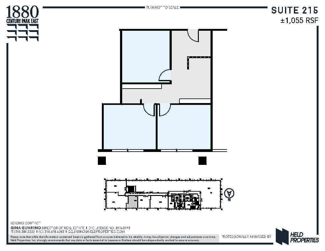 1880 Century Park E, Los Angeles, CA for lease Site Plan- Image 1 of 2