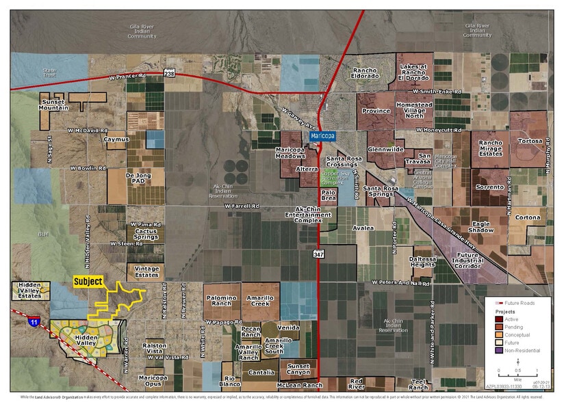 NE Hidden Valley Rd & Papago Rd, Maricopa, AZ 85139 Hidden Valley