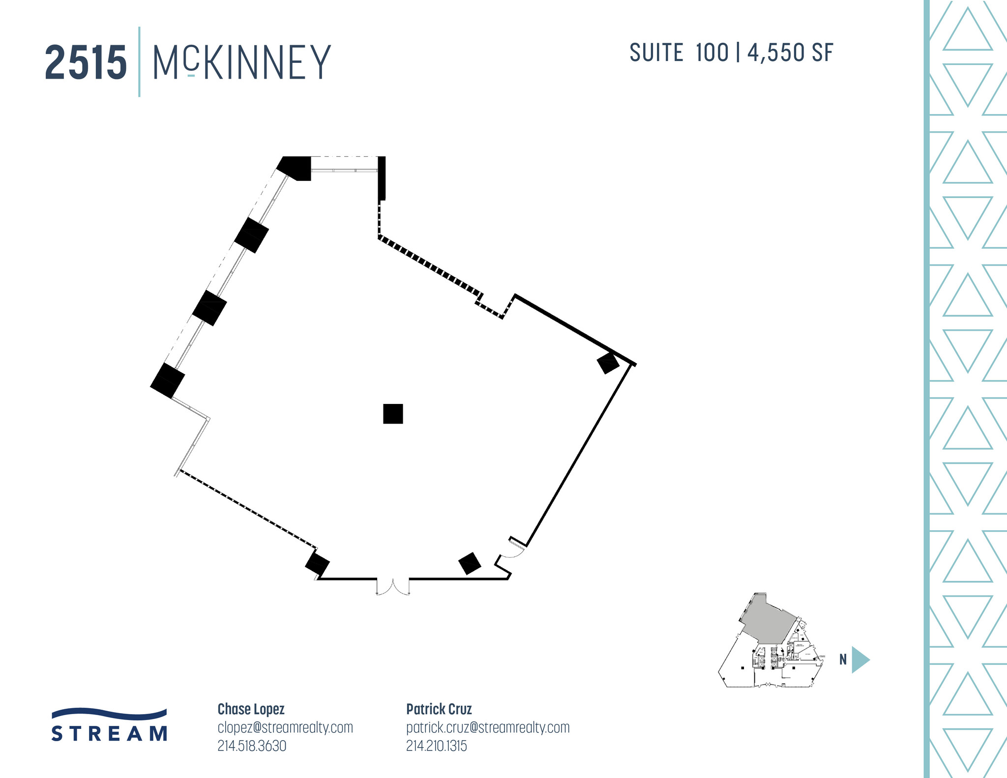 2515 McKinney Ave, Dallas, TX for lease Floor Plan- Image 1 of 1