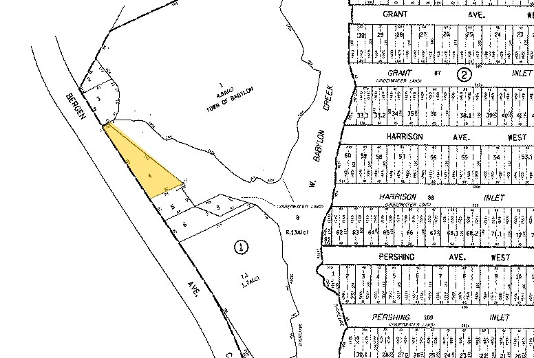 301 Bergen Ave, West Babylon, NY for sale - Plat Map - Image 1 of 1