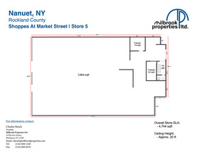 430 Nanuet Mall S, Nanuet, NY for lease Floor Plan- Image 2 of 2