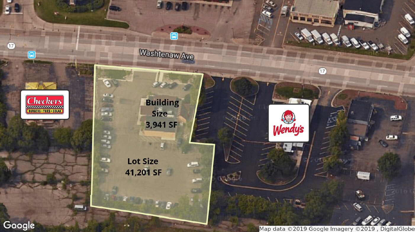 2789 Washtenaw Ave, Ypsilanti, MI for sale Aerial- Image 1 of 1