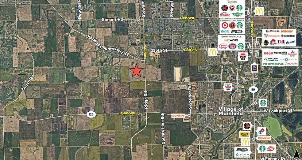 SWC of Ridge Road & Plainfield Road, Oswego, IL for sale - Building Photo - Image 1 of 1