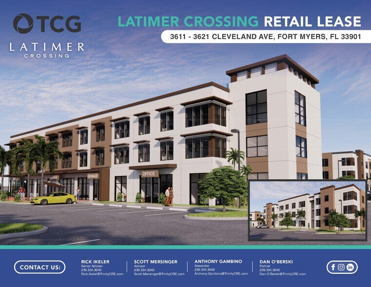 3621 Cleveland Ave, Fort Myers, FL for lease - Building Photo - Image 1 of 6