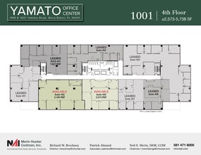 999-1001 W Yamato Rd, Boca Raton, FL for lease Floor Plan- Image 1 of 1