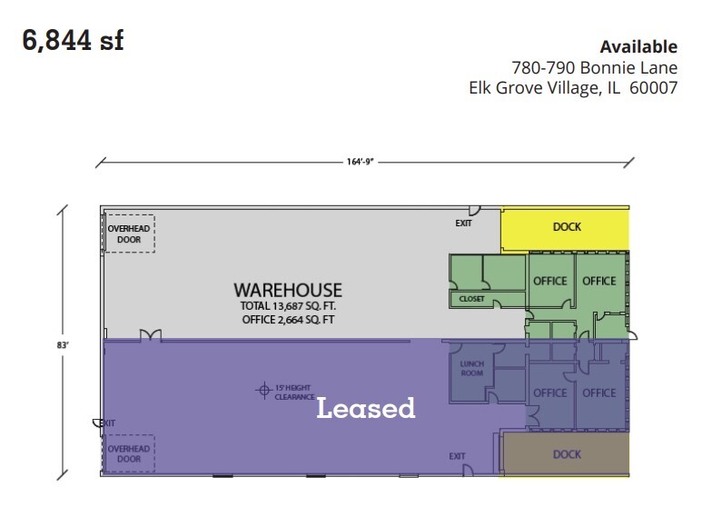 780-790 Bonnie Ln, Elk Grove Village, IL for lease Floor Plan- Image 1 of 1