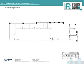 10735 David Taylor Dr, Charlotte, NC for lease Floor Plan- Image 1 of 1