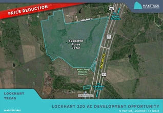 N Hwy 183, Lockhart, TX - AERIAL  map view