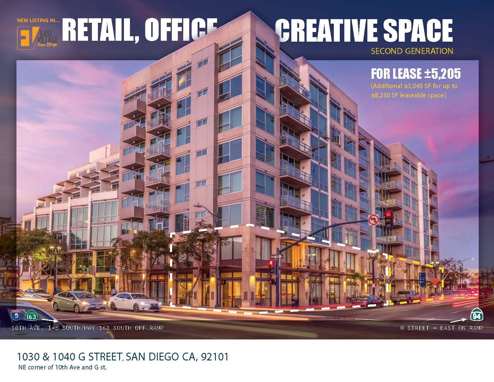 1030-1040 G St, San Diego, CA for lease Building Photo- Image 1 of 4