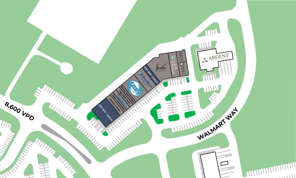 2013-2077 Walmart Way, Midlothian, VA for lease - Building Photo - Image 2 of 6