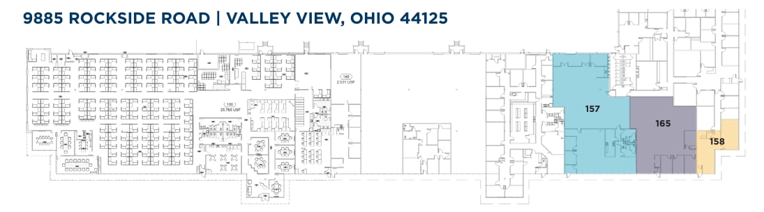 9775 Rockside Rd, Valley View, OH for lease Floor Plan- Image 1 of 1