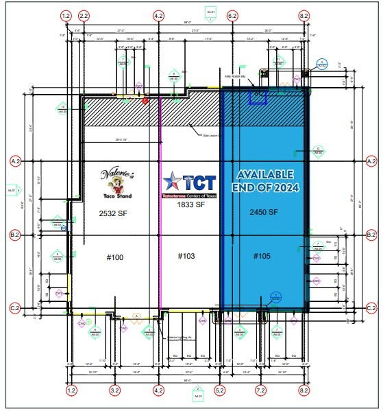 4130 Justin Rd, Flower Mound, TX for lease Floor Plan- Image 1 of 1