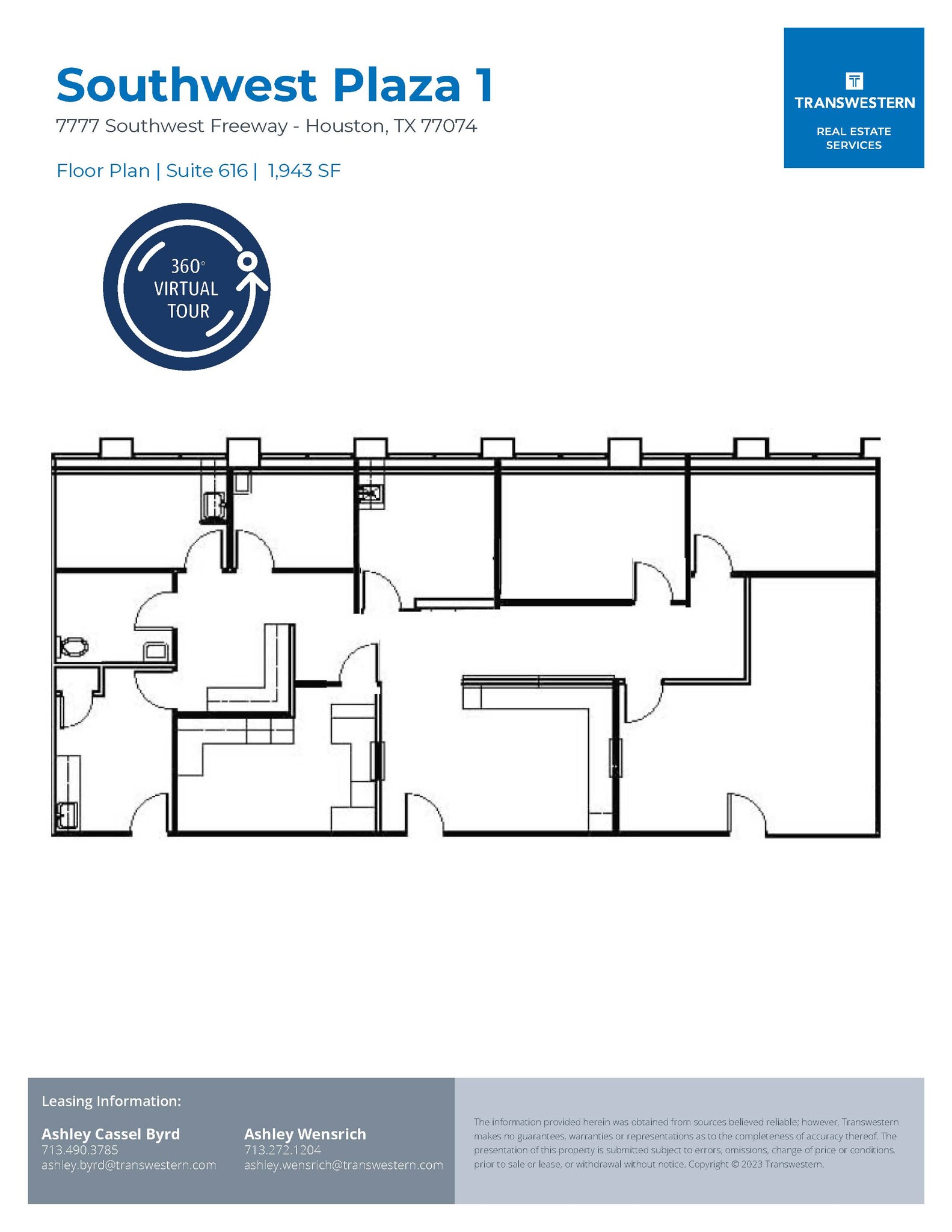 7737 Southwest Fwy, Houston, TX for lease Floor Plan- Image 1 of 1