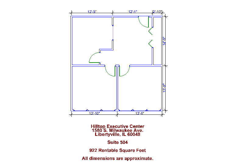 1580 S Milwaukee Ave, Libertyville, IL for lease Floor Plan- Image 1 of 1