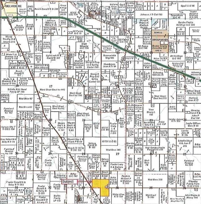 0 Hill Rd, Garden Prairie, IL for sale Plat Map- Image 1 of 2