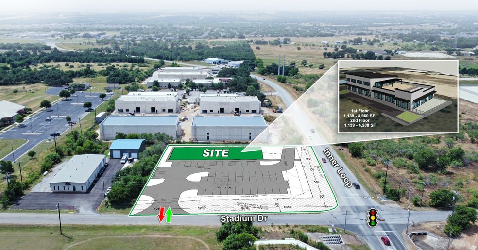 510 Stadium dr, Georgetown, TX for lease - Primary Photo - Image 1 of 7