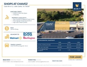 Shops at Chavez, San Juan, TX for lease Building Photo- Image 1 of 1