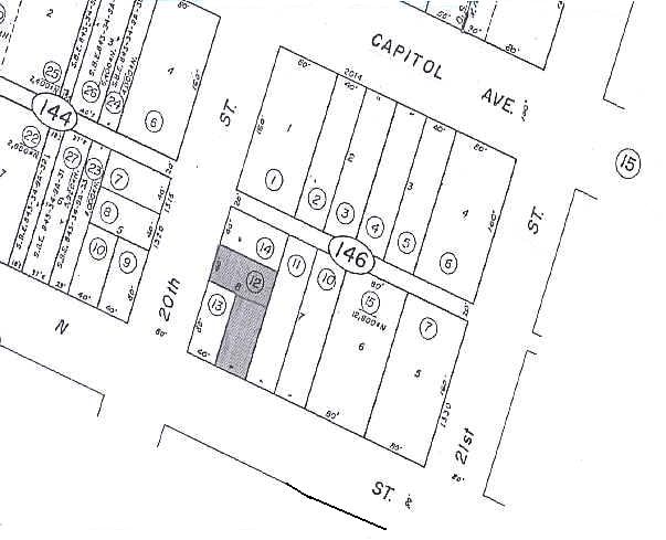 2005 N St, Sacramento, CA for lease - Plat Map - Image 3 of 16