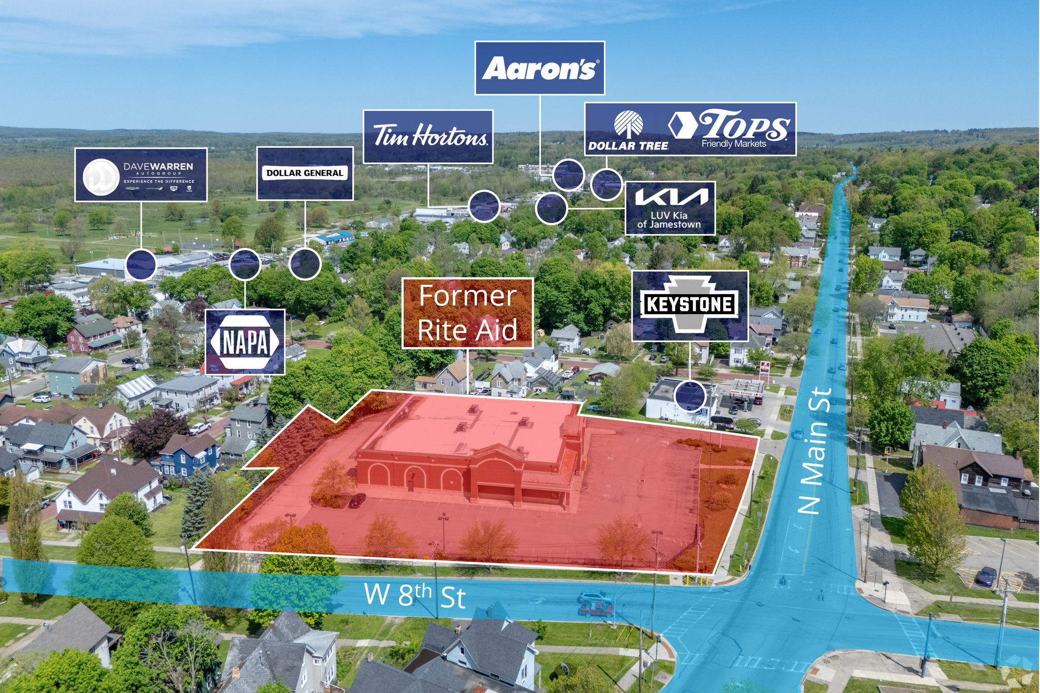 811 N Main St, Jamestown, NY for sale Building Photo- Image 1 of 9