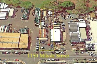 1150 Mikole St, Honolulu, HI - AERIAL map view