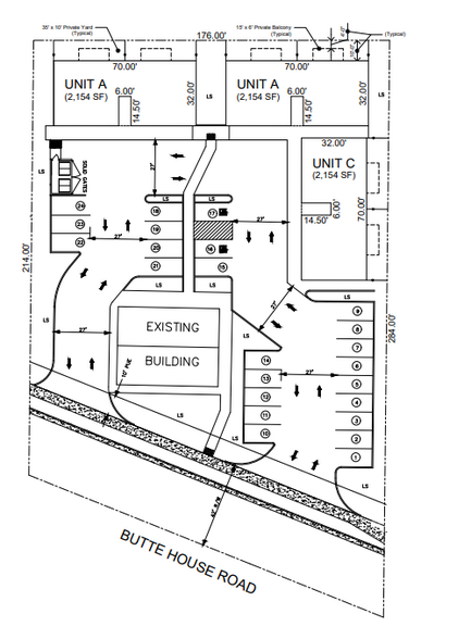 1821 Butte House Rd, Yuba City, CA for sale - Site Plan - Image 1 of 2