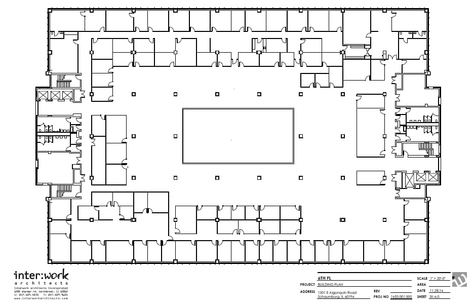 1301 E Algonquin Rd, Schaumburg, IL for lease Floor Plan- Image 1 of 1