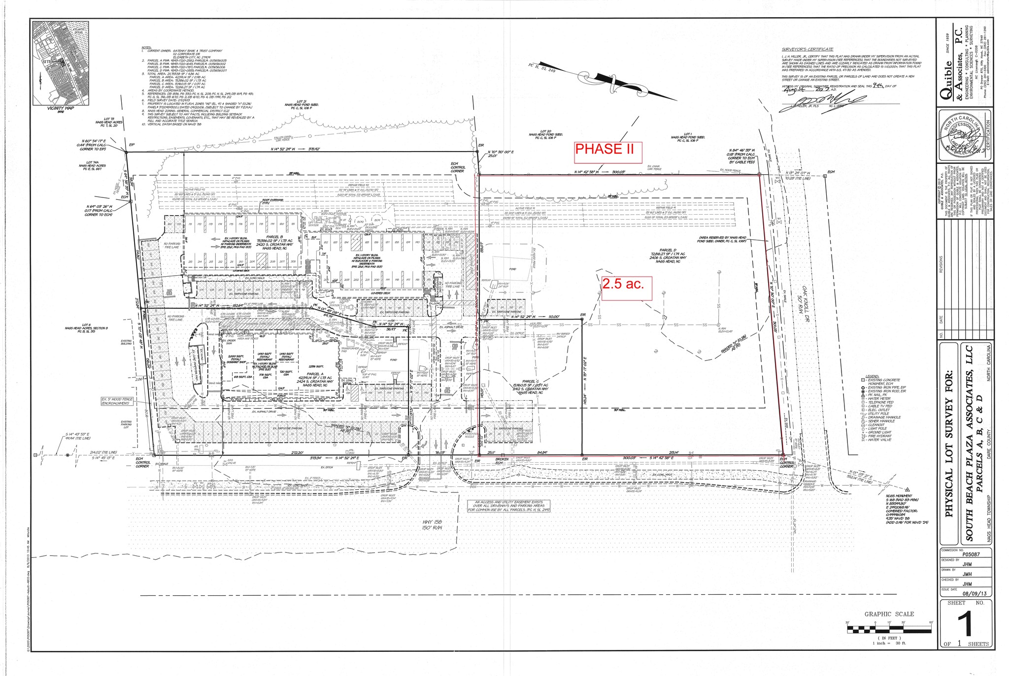 2406 S Croatan Hwy, Nags Head, NC for lease Site Plan- Image 1 of 3