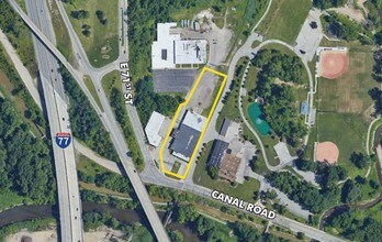 5171 Canal Rd, Cleveland, OH - AERIAL map view