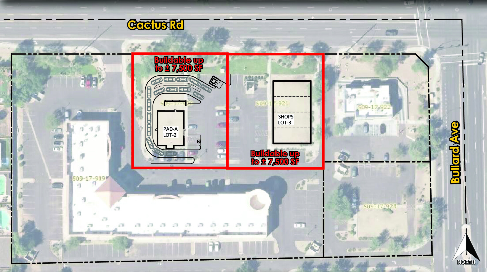 14771 W Cactus Rd, Surprise, AZ for sale Site Plan- Image 1 of 2