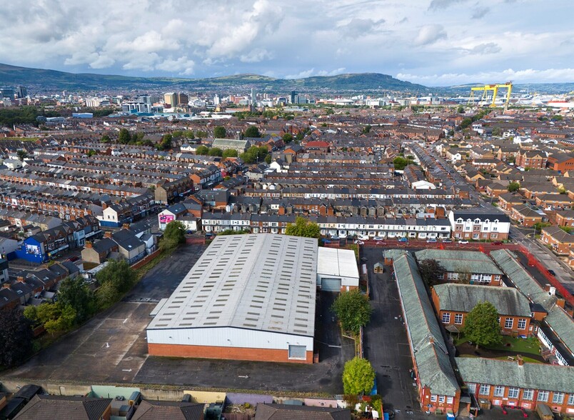 1-5 Redcar St, Belfast for lease - Aerial - Image 2 of 7