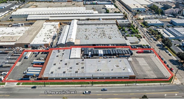 1820 S Reservoir St, Pomona, CA for lease - Aerial - Image 1 of 1