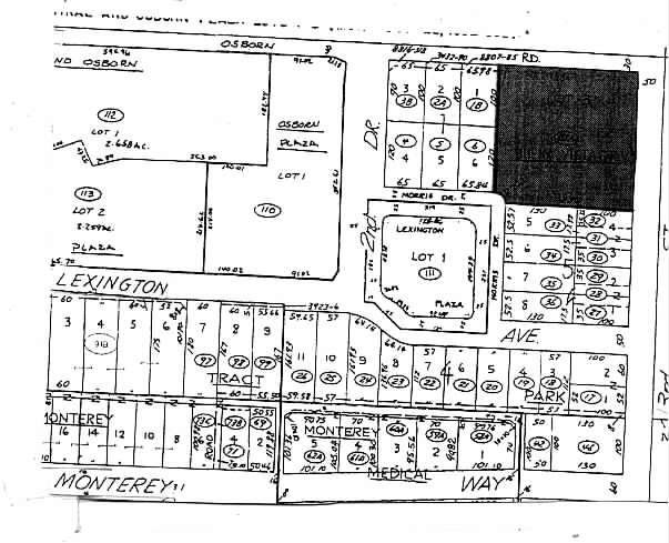 255 E Osborn Rd, Phoenix, AZ for lease - Plat Map - Image 3 of 14