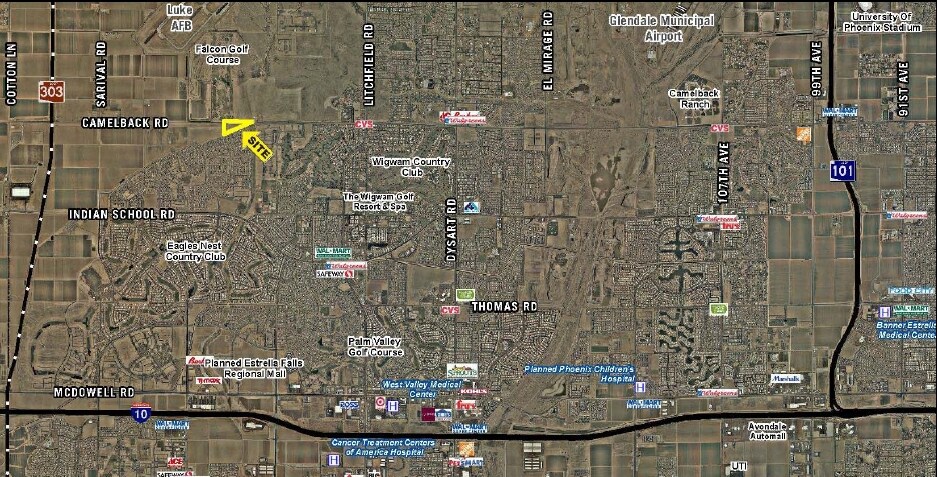 SEC 152nd & Camelback Rd, Goodyear, AZ for sale Primary Photo- Image 1 of 17