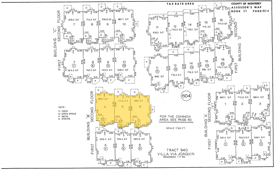 900 Cass St, Monterey, CA for sale - Plat Map - Image 3 of 13