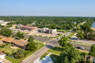 5801 NW 50th St, Warr Acres, OK - aerial  map view