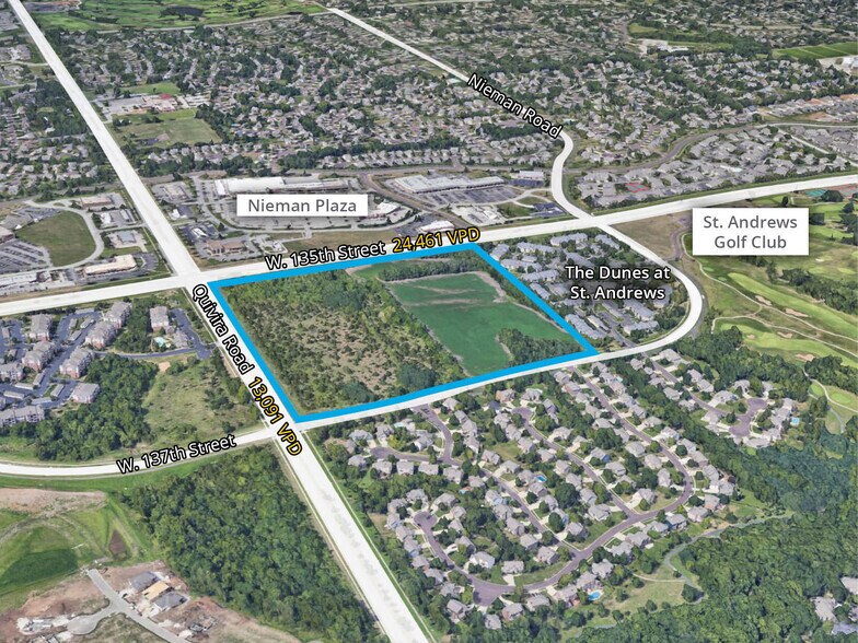 SEC 135th Street, Overland Park, KS 66221 SEC 135th Street & Quivira