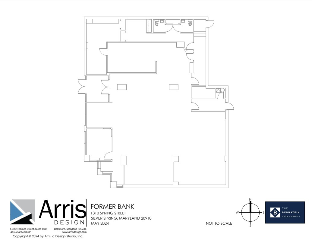 1300 Spring St, Silver Spring, MD for lease Floor Plan- Image 1 of 1