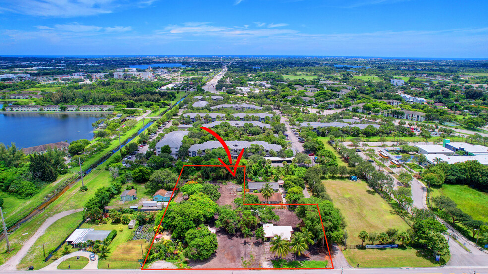 4562 & 4588 Davis Road, Lake Worth, FL for sale - Aerial - Image 1 of 1