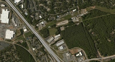 421 Piney Woods Rd, Columbia, SC - AERIAL  map view