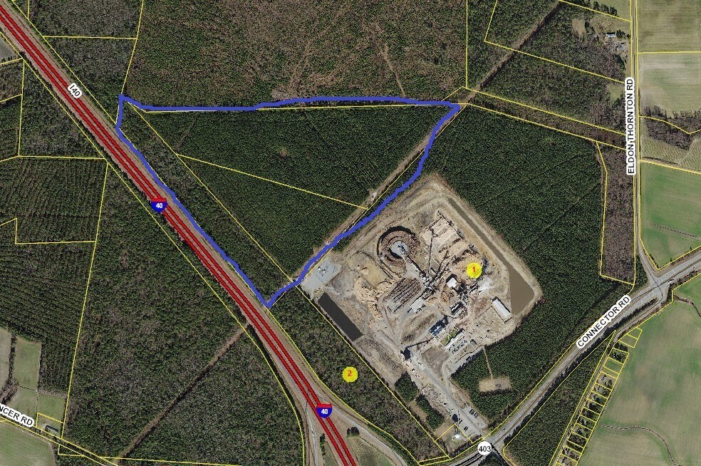 Eldon Thornton Rd, Faison, NC for sale Aerial- Image 1 of 1