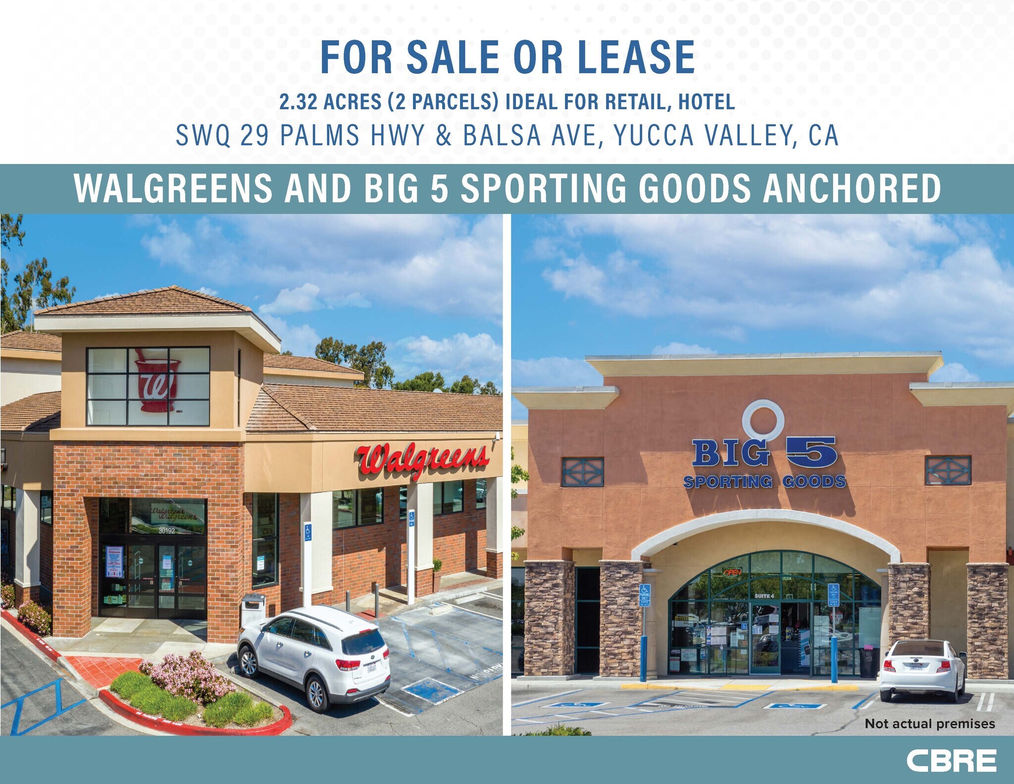 29 Palms Hwy (Hwy 62) & Balsa ave, Yucca Valley, CA for lease Primary Photo- Image 1 of 7