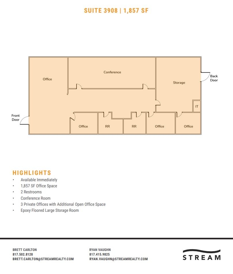 3900-4096 Sandshell Dr, Fort Worth, TX for lease Floor Plan- Image 1 of 1