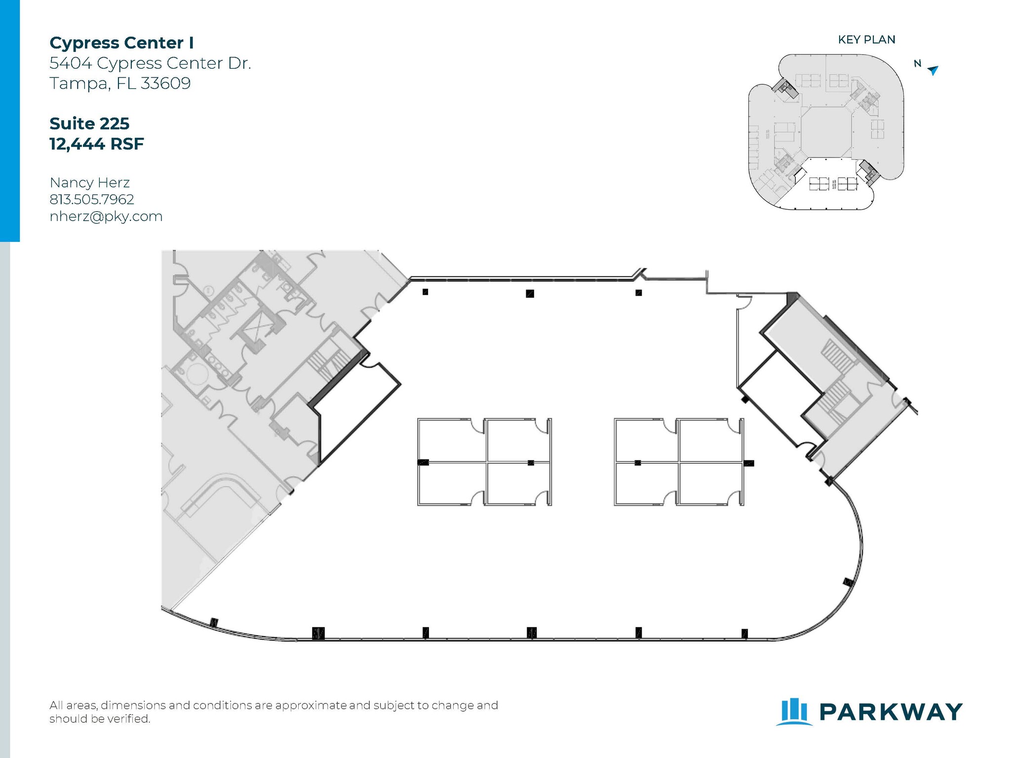 5404 Cypress Center Dr, Tampa, FL for lease Floor Plan- Image 1 of 2