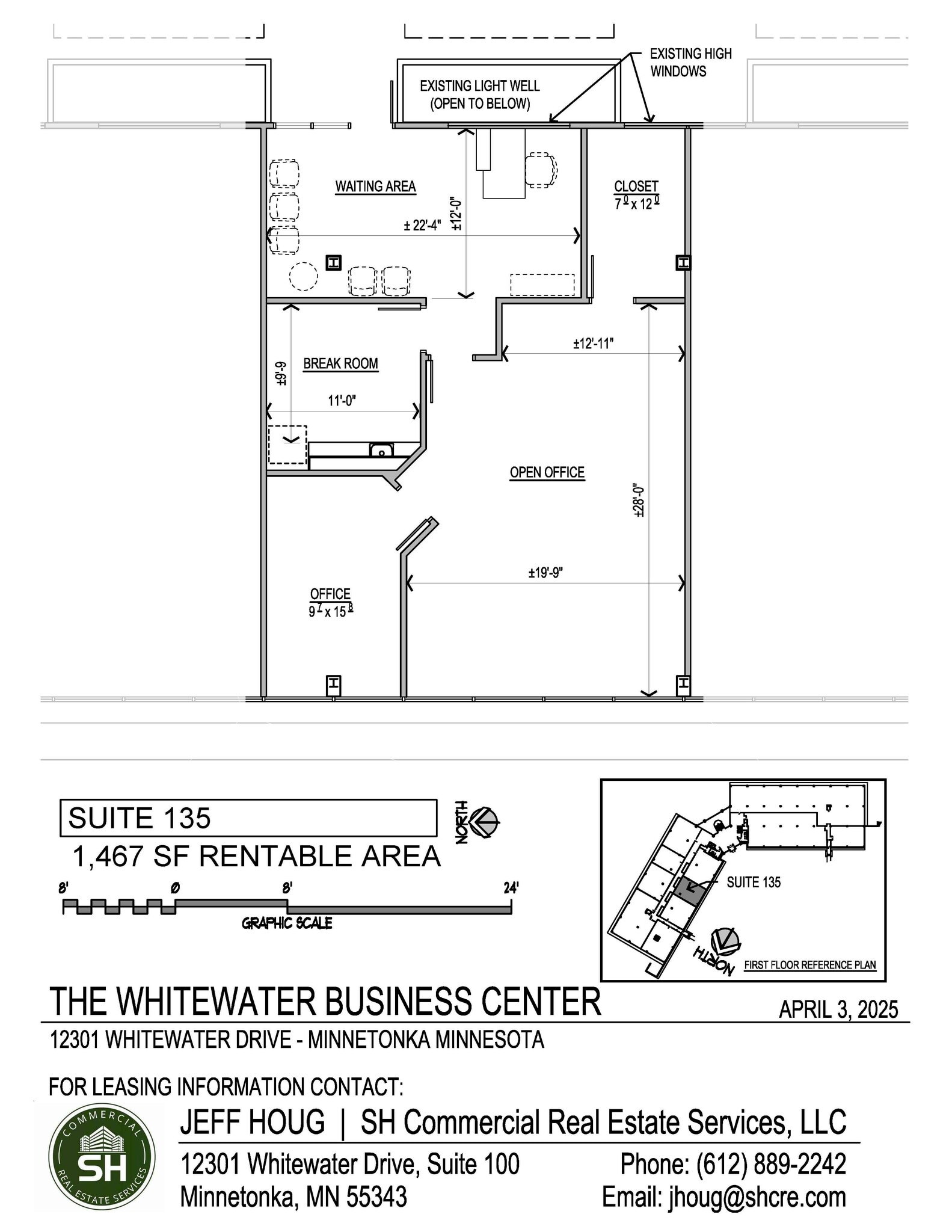 12301 Whitewater Dr, Minnetonka, MN for lease Floor Plan- Image 1 of 1