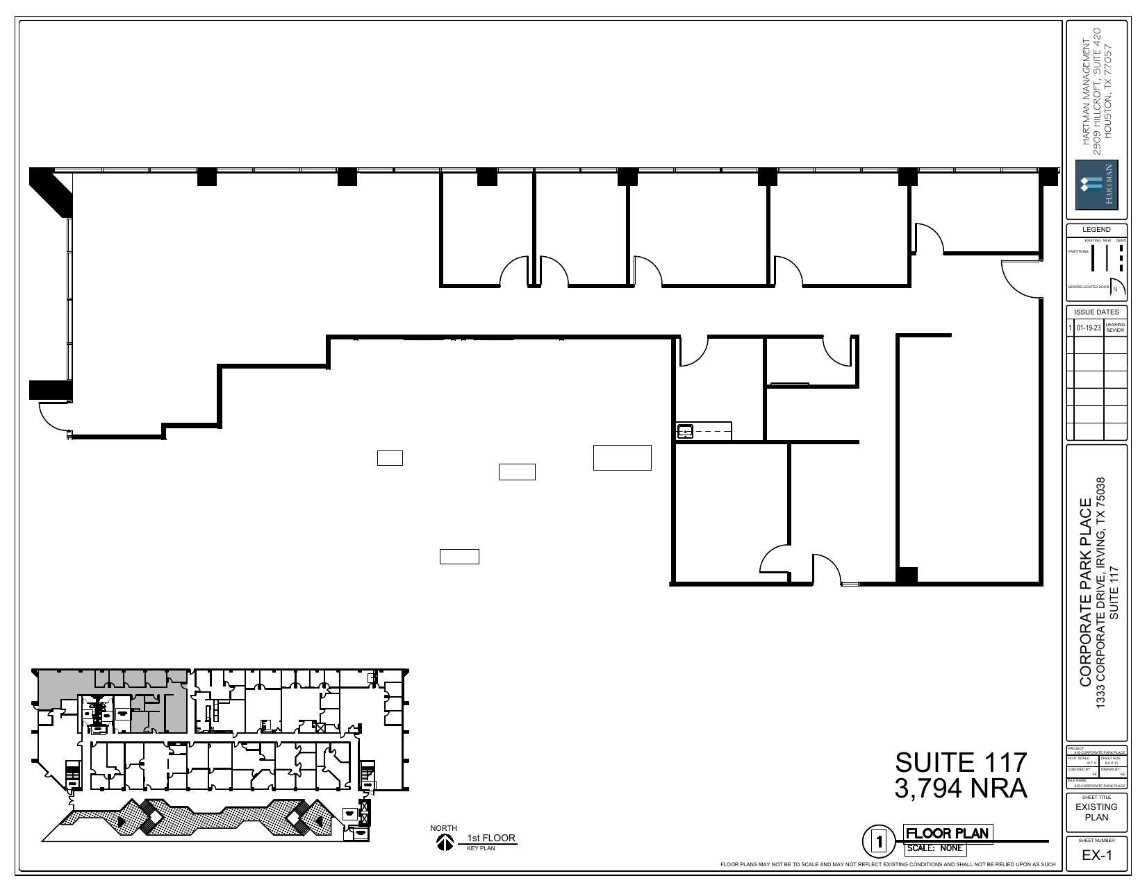 1333 Corporate Dr, Irving, TX for lease Floor Plan- Image 1 of 1