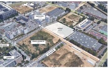 Rue Ella Maillart, Massy, ESS - Aerial map view