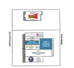 8449 Gulf Fwy, Houston, TX for lease Site Plan- Image 1 of 1