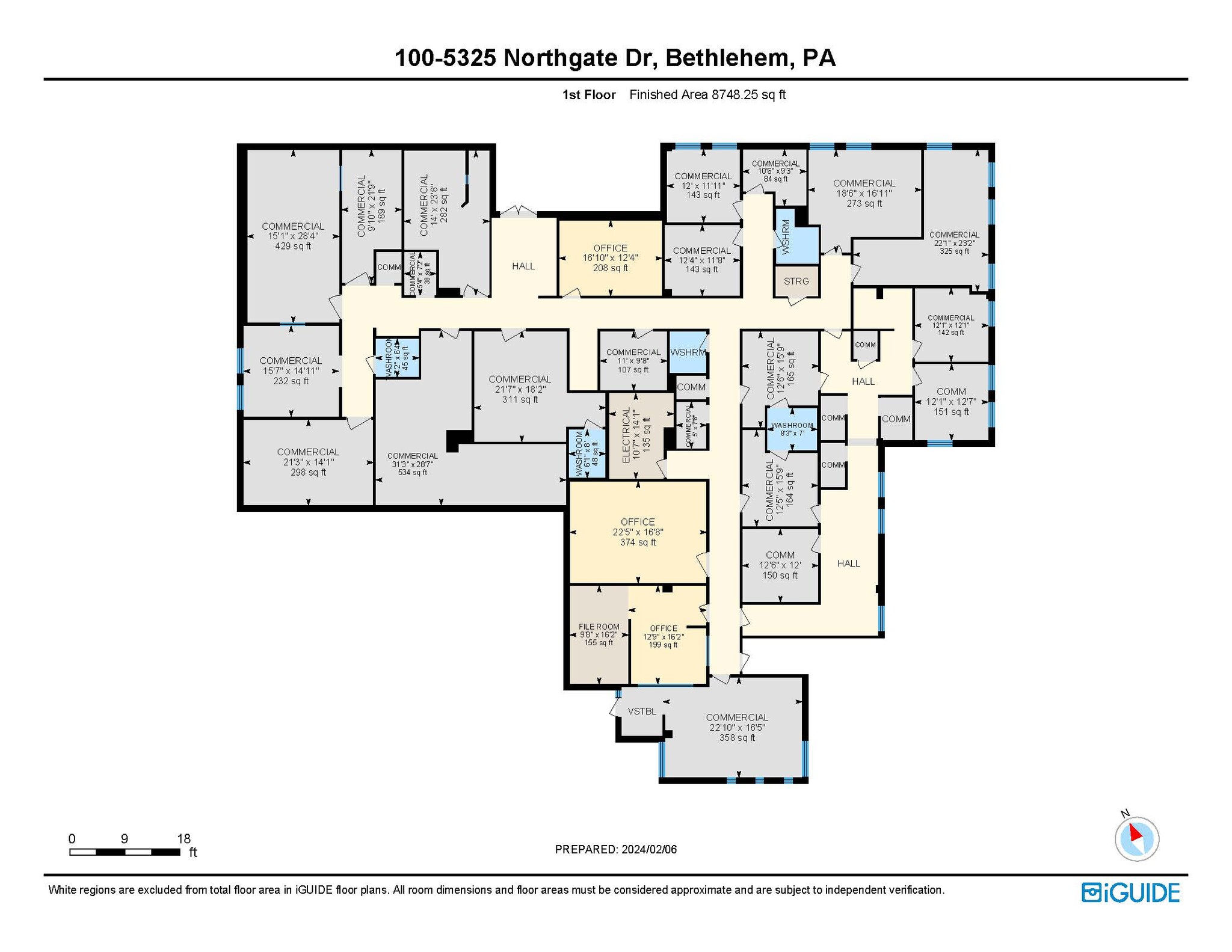 5325 Northgate Dr, Bethlehem, PA for lease Floor Plan- Image 1 of 1