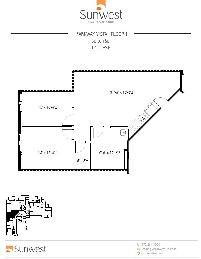 5072 W Plano Pky, Plano, TX for lease Floor Plan- Image 1 of 1