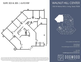 1303 W Walnut Hill Ln, Irving, TX for lease Floor Plan- Image 1 of 1